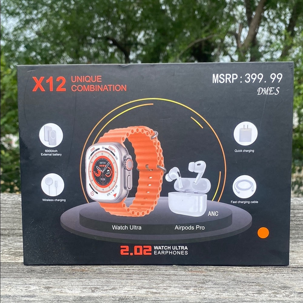 Orange X12 Smartwatch Modern Wearable Technology